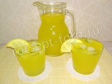 Лимонад с апельсином и лимоном