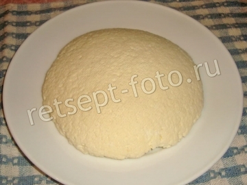 Домашний сыр из молока, сметаны и яиц