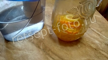 Имбирный лимонад с апельсином и лимоном