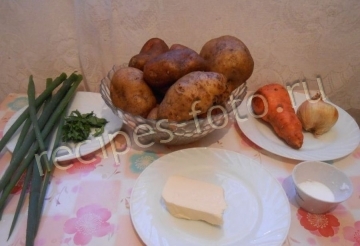 Картофель с морковью и луком в пароварке для ребенка 3 года