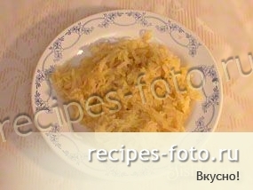Салат "Мимоза" с сыром