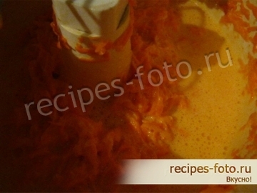 Морковный кекс с корицей и имбирем