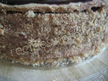 Песочный торт "Танита" с вареной сгущенкой