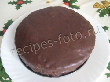 Кокосовый торт "Баунти" с бисквитными коржами