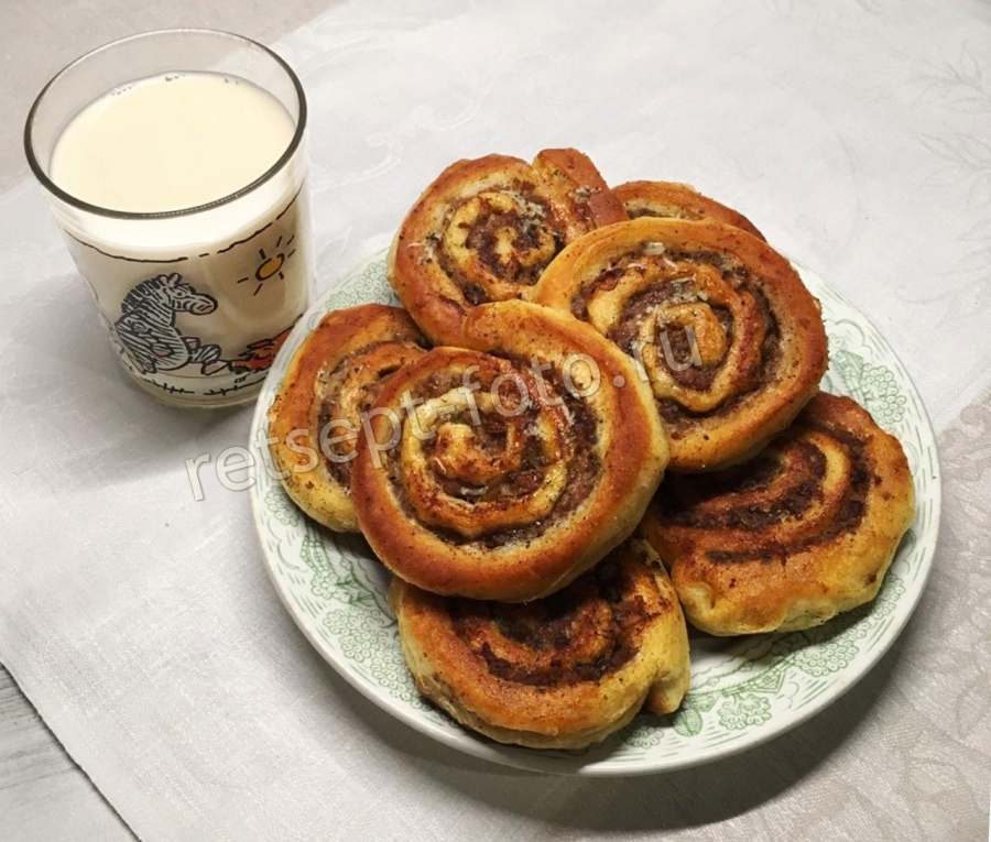 Шанежки с мясом на сковороде