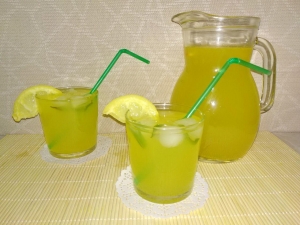 Лимонад с апельсином и лимоном 