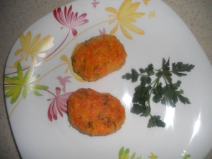 Морковно-картофельные котлеты 