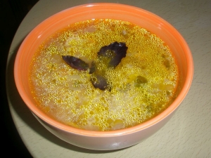 Суп из кабачков с картошкой и цветной капустой в мультиварке 