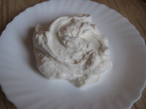 Творожный крем со сметаной для торта 
