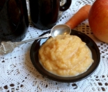 Детское морковно-яблочное пюре в блендере для грудничка (для ребенка от 6 месяцев) 