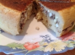 Рыбный пирог из сайры в мультиварке на скорую руку (тесто на кефире) 