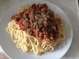 Спагетти Болоньезе без вина 
