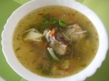 Суп с рыбной консервой и вермишелью