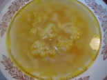 Суп из цветной капусты быстрого приготовления 